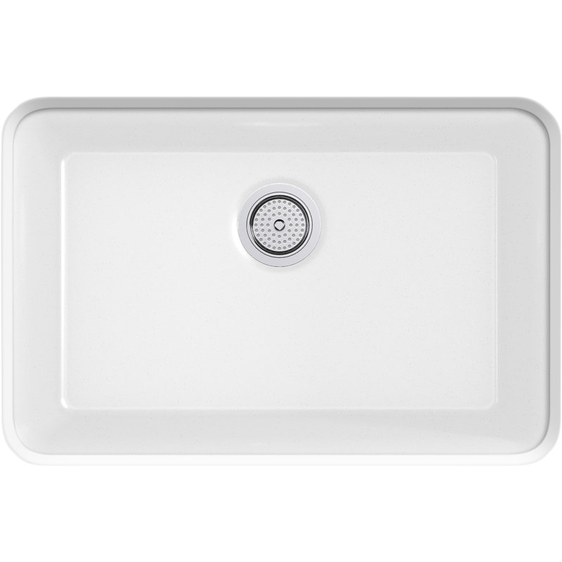 Kohler Cairn® Neoroc 271/2" x 185/16" x 91/2" Undermount Kitchen Sink & Reviews Wayfair
